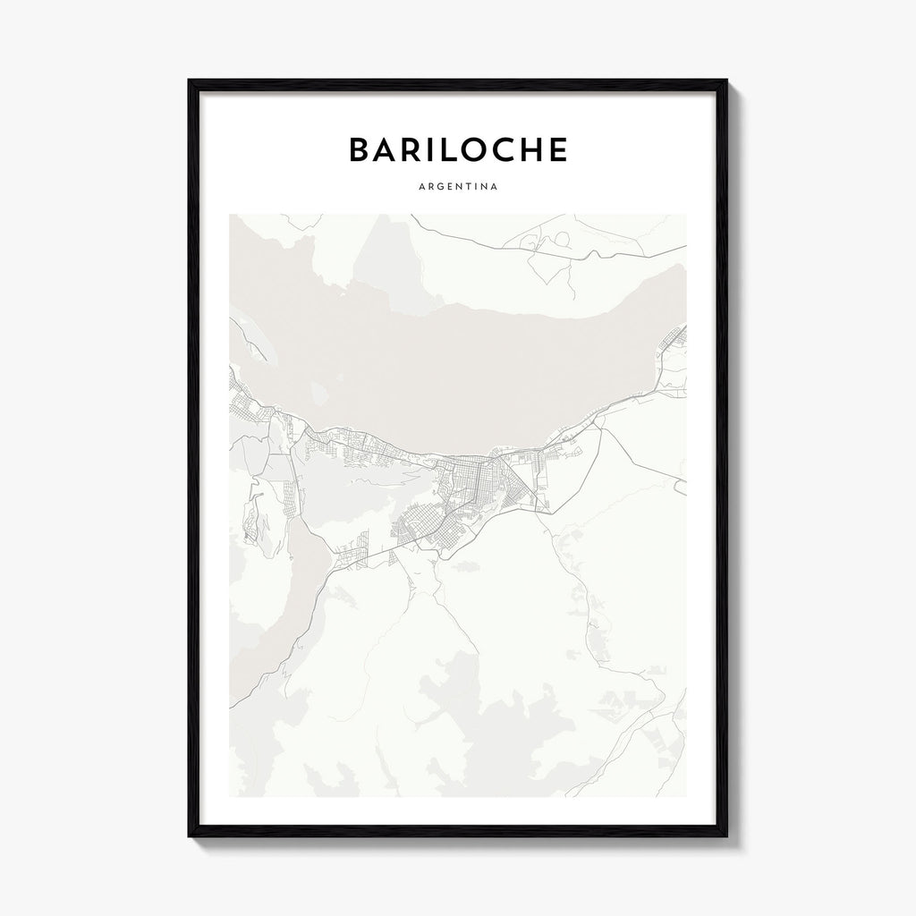 Bariloche Map Poster
