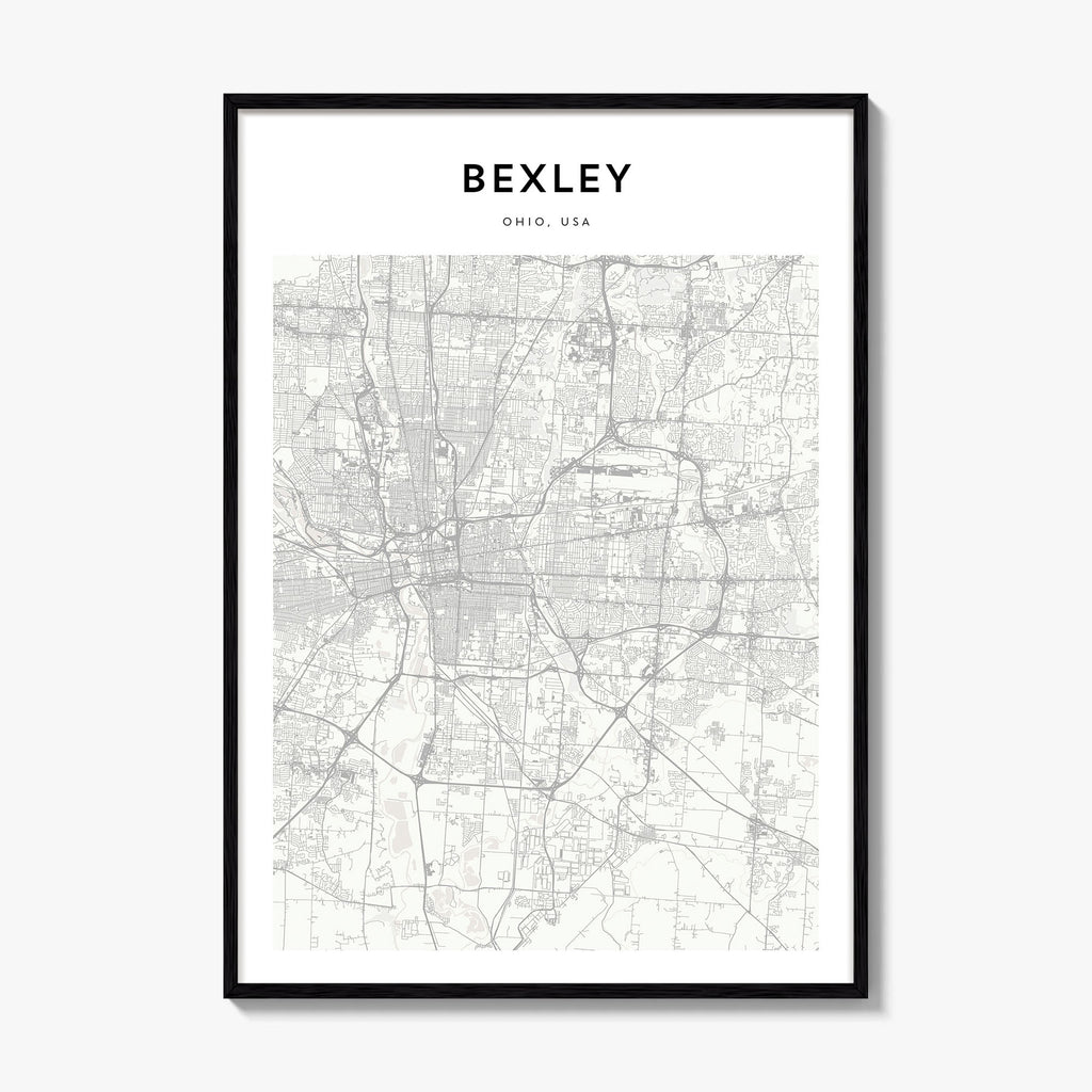 Bexley Map Poster