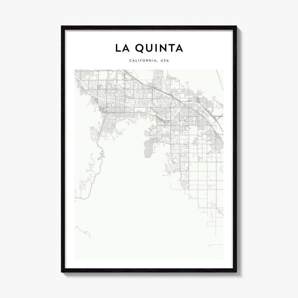 La Quinta Map Poster