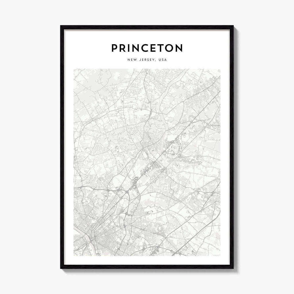 Princeton Map Poster