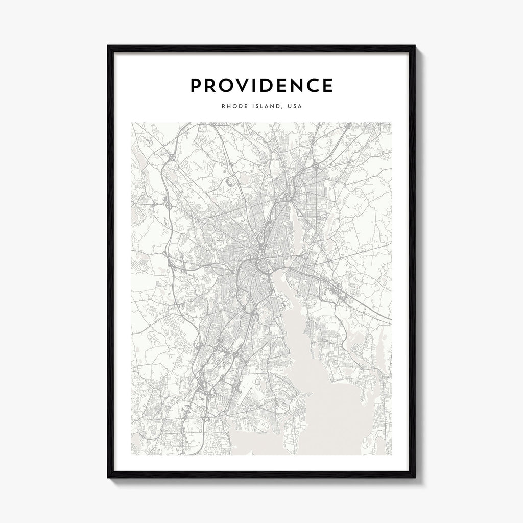 Providence Map Poster