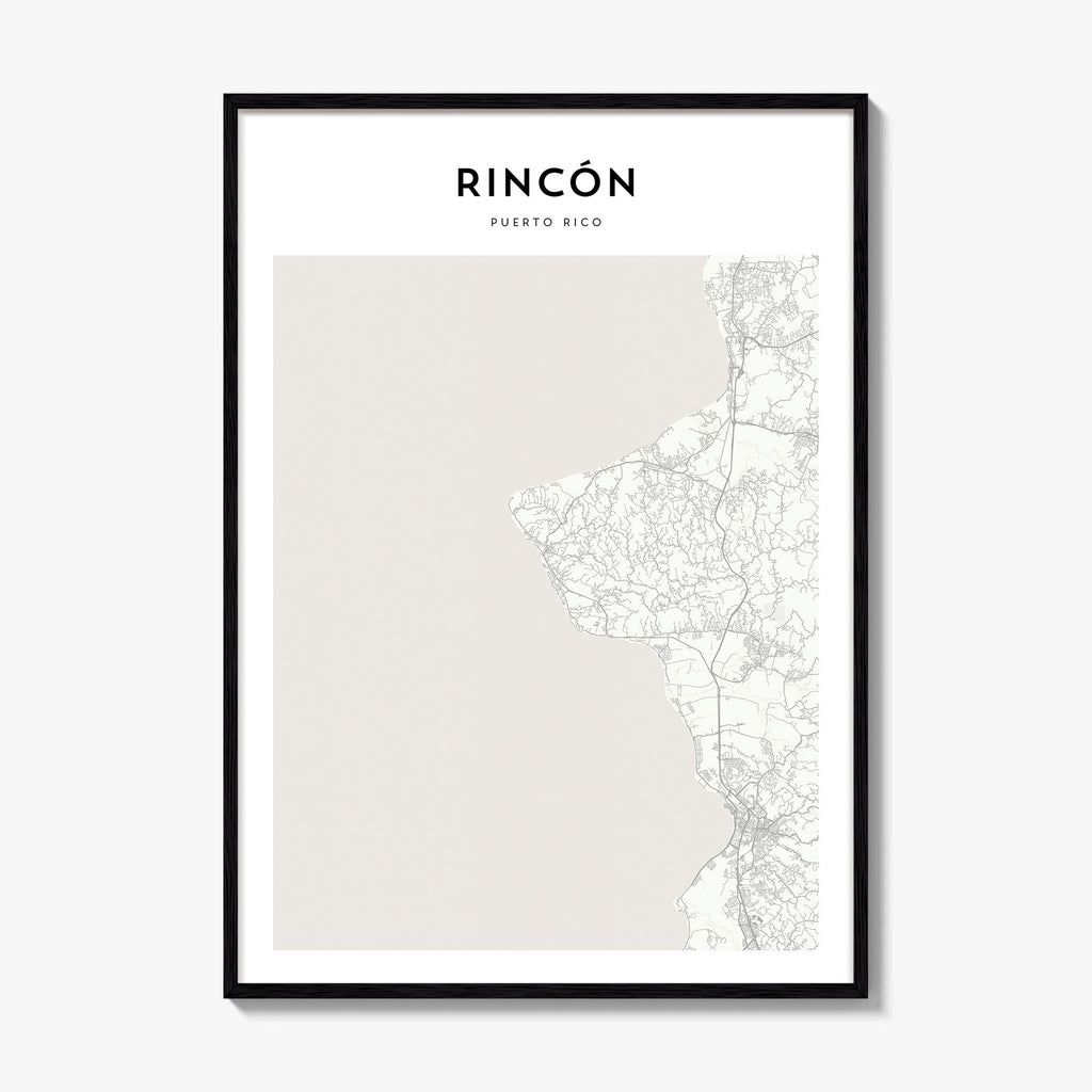 Rincon Map Poster
