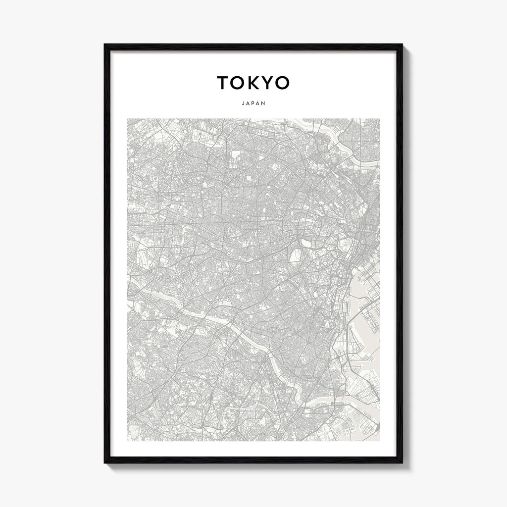 Tokyo Map Poster