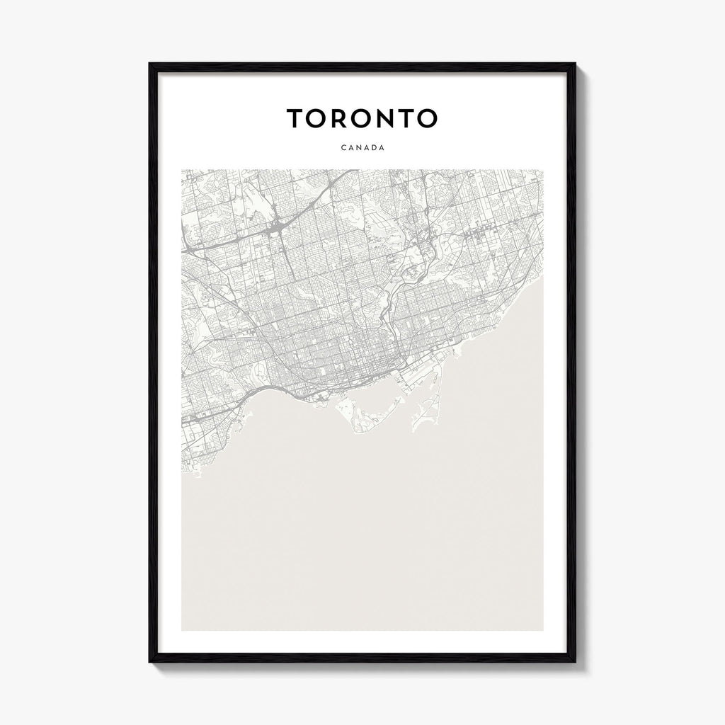 Toronto Map Poster