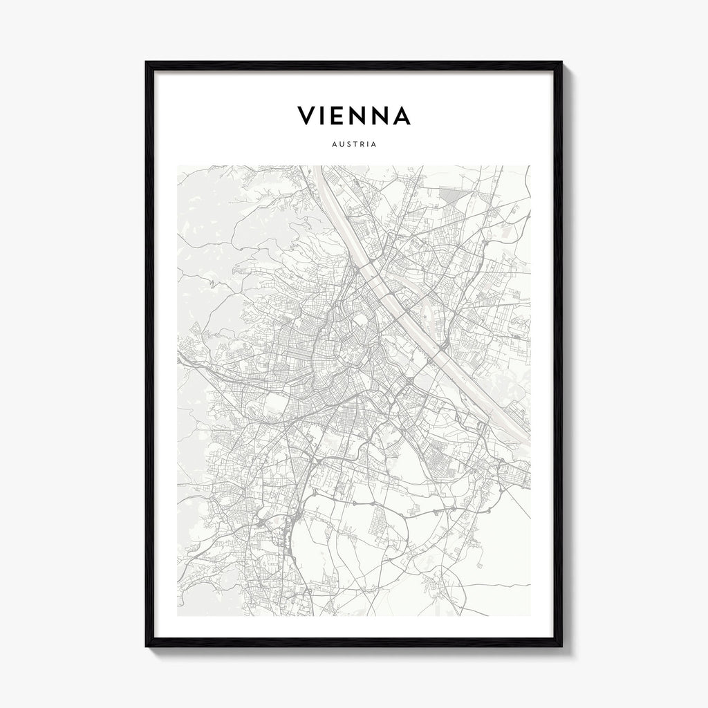 Vienna Map Poster