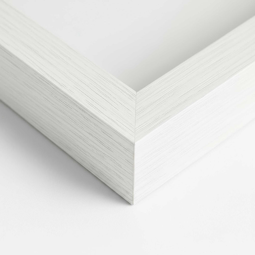 White Wood Frame